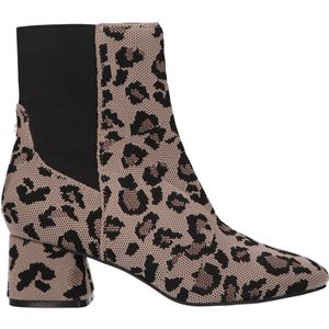 La Strada Enkellaars taupe knitted dames - maat 38