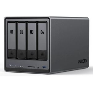 UGREEN - DXP4800 - NAS-server - 4-bay - Tot 112 TB - Intel N100 - 8 GB DDR5 RAM