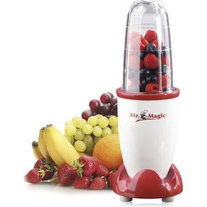 GOURMETMAxx staafmixer Mr Magic 4 st. 250W rood/wit