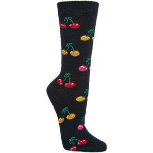 Sokken | grappige sokken dames | grappige sokken heren | happy socks printjes | thema fruit | maat 36-41 | per 2 paar