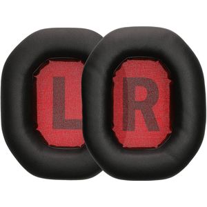 kwmobile 2x oorkussens geschikt voor Logitech G PRO X 2 - Earpads voor koptelefoon in zwart