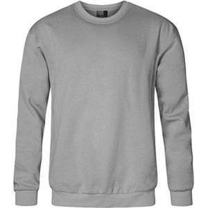 Men's Sweater 'New 100' met ronde hals Light Grey - M