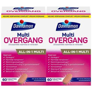 Davitamon Compleet Vrouw Overgang - Multivitamine - 60 Tabletten