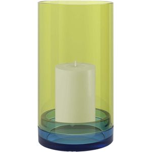 Remember - Waxinelicht Lucius Glas 28 cm 2-Delig - Borosilicaatglas - Multicolor