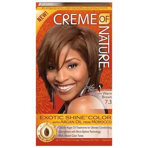 Creme of Nature - Argan Color - Medium Warm Bruin 7.3 - Permanente Kleur
