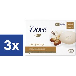 Dove Zeep Shea Butter & Warm Vanilla - 3 x 4 stuks