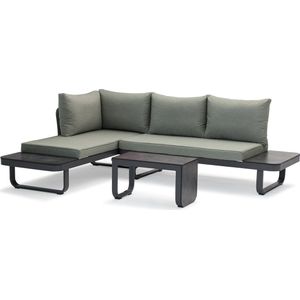 SenS-Line - Palmos - Loungeset - Groen - Aluminium - Multifunctioneel