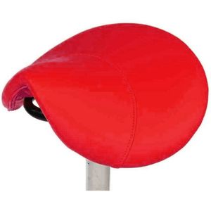 Zadelkruk Rood - Laag, Met voetring