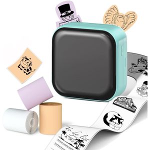 Azomor® Draagbare draadloze mini-printer voor smartphone voor creatieve en educatieve toepassingen