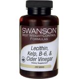Swanson - Lecithin, Kelp, B-6 & Azijn - Voedingssupplement - 240 Tabletten