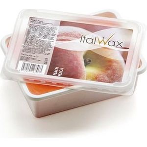 ItalWax Paraffine Perzik Wax 500ml - Ideaal voor Hand- en Voetverzorging - Paraffin Peach 500ml