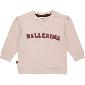 Frogs and Dogs - Ballerina Baby Sweater | Sepia Rose - Katoen - Maat 62
