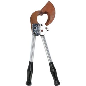 Kabelsnijder ratelsnijgereedschap JA40 35x10 cm verstelbaar 60Si2Mn - handmatig gereedschap voor communicatiekabels met opbergtas .