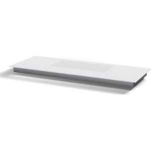 Klarstein Delicatessa 90 Slim Hybrid Inductiekookplaat - 4-Zones - 7000 W - Thermo Boost - Wit