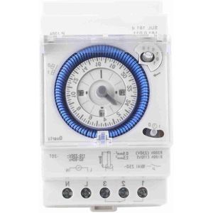 Interval Timer - Mechanisch, Krachtig, 15 Minuten Intervallen - Elektrische Tijdschakelaar SUL181d AC110 230V