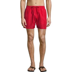 SOLS Heren Sandy Beach Shorts (Klaproos Rood) Maat L
