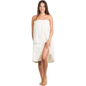 Ibenzoa® Comfortabele en Stijlvolle Saunakilt voor Dames met Praktische Opbergmogelijkheden