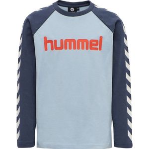 Hummel Kinder Longsleeve Boys T-Shirt L/S Blue Fog-122