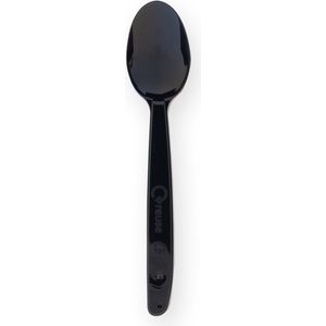 Koffielepels - Zwart - Herbruikbaar - PP 13 cm - 100 Stuks