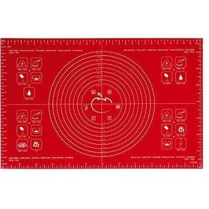 Mastrad Bakmat - Groot - Siliconen - Rood