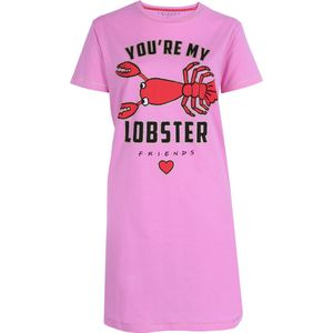 Friends - Roze Nachtjapon met Korte Mouwen