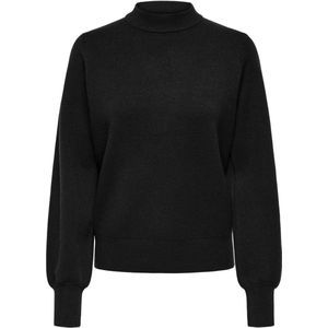 Jacqueline de Yong Trui Jdymila Life Hn Pullover Knt 15330579 Black Dames Maat - M