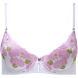 Morgan - Clemence - Beugelbeha - Geheel van Geborduurd Tule - Transparantie-effect