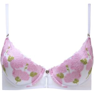 Morgan - Clemence - Beugelbeha - Geheel van Geborduurd Tule - Transparantie-effect