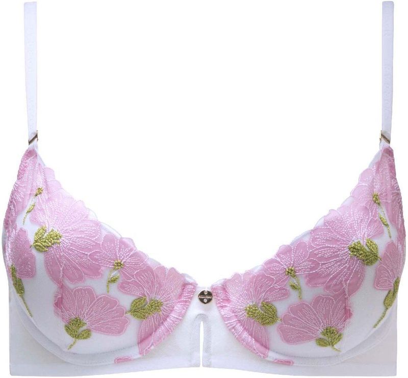 Morgan - Clemence - Beugelbeha - Geheel van Geborduurd Tule - Transparantie-effect