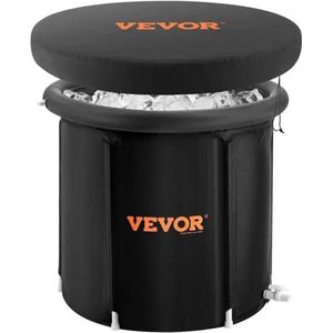 IJsbad - Dompelbak - Koud water therapie - Herstel na sporten - 398 Liter - 85 x 75 cm (B x H) - Opblaasbaar incl. pomp - Met draagtas en cover