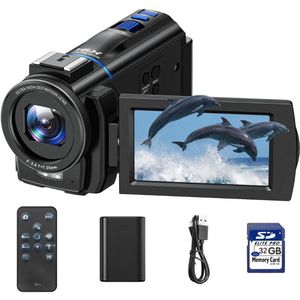 DailySupplies® Handycam - Videocamera - Vlog Camera voor Beginners