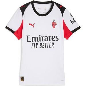 Puma - AC Milan 25/26 Replica - Dames T-shirt - Wit - Korte Mouwen