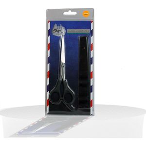The Shave Factory Hair/Beard Scissors & Comb set