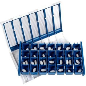 Schine Pill Box 7 dagen-Blauw