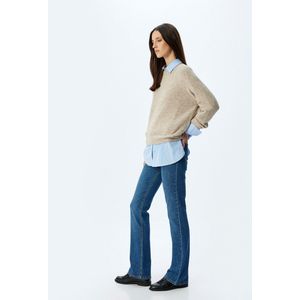 Denim Flare Slim-fit-Jeans