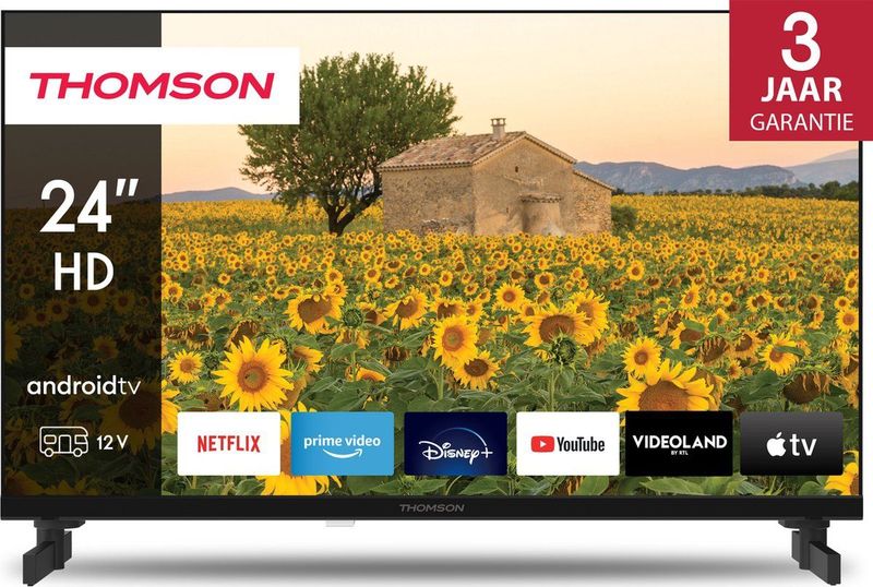 Thomson - Smart Android TV HD - 12 Volt - 24HA2S13C