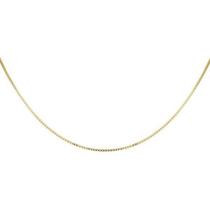 N-joy trendstyle geelgouden venetiaans collier 4297, 38 cm