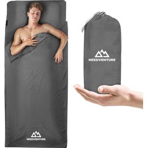 needventure® Zomerslaapzak - Dunne Slaapzak - Lakenzak - Reislaken - Zomer Slaapzak - Binnen slaapzak - Lichtgewicht - 1 Persoons