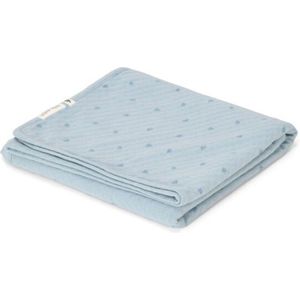 Little Dutch - Ledikantdeken - Pure Denim Blue