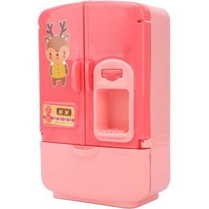 HTML Content Needed - Minikoelkast Speelgoed Little Chef Toy met Interne Partitieopslag - Roze - Kinderen - Cadeau .