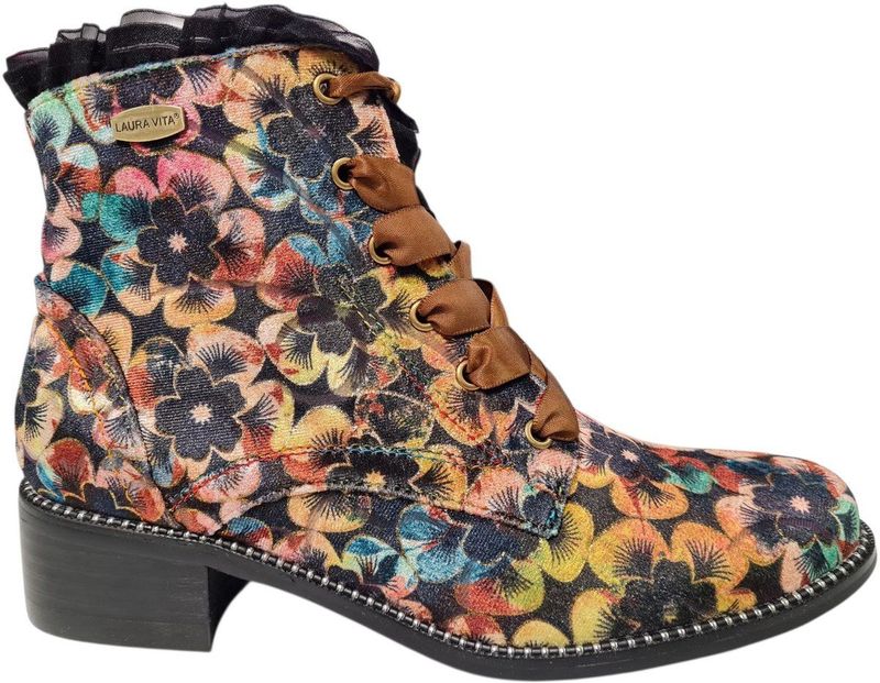 Laura Vita - Emcmao - Dames Enkellaarzen - Beige