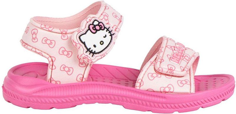 CERDÁ LIFE'S LITTLE MOMENTS Meisjes, grappig design en levendige kleuren: Hello Kitty sandalen, strand, zwembad en dagelijks gebruik, Roze, 24 EU