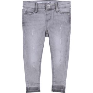 Grijs gewassen skinny broek DENIM CO