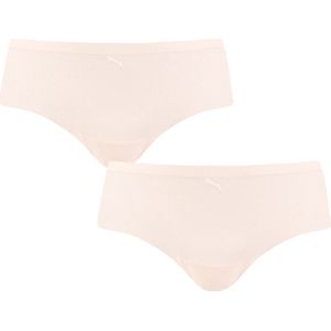 PUMA dames 2P microfiber hipsters seamless roze