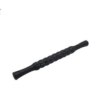 RM Store® - Massage Roller Set - 2 Stuks - Ontspanning - Trigger Points - Deep Relax Massage - Zwart - 44.5 x 4 x 4 cm.