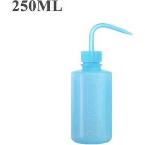1x Spoel Fles Doseer Knijpfles Tattoo Squeeze Bottle voor Groene Zeep, Water of Desinfectiemiddel 250mlBlauw | Professionele Tatoeage, Beauty, PMU, Salon, Wimper, Kappers Barbier Studio Spuitfles | Plantenspuit | Waterfles | Hairdressing |