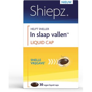 Shiepz - Helpt Sneller In Slaap Vallen - Liquid Caps - 30 Stuks - Met Citroenmelisse