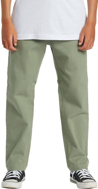 Quiksilver Dna Twill Broek Groen 10 Years Jongens