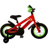 Volare Rocky Kinderfiets - Jongens - 12 inch - Rood