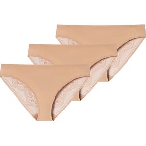 Schiesser Dames slip / onderbroek 3 pack Invisible Lace